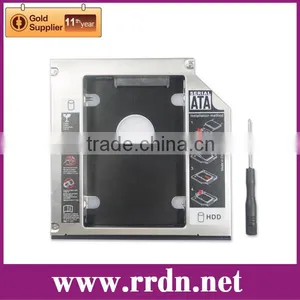 2nd Hard Disk Driver HDD Caddy For 9.5mm Universal CD/DVD-ROM Optical Bay Model TITH5B thumbnail-1