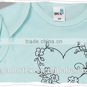 100% Cotton 4pcs Set Baby Romper Set Short Sleeve Romper and Pants thumbnail-5