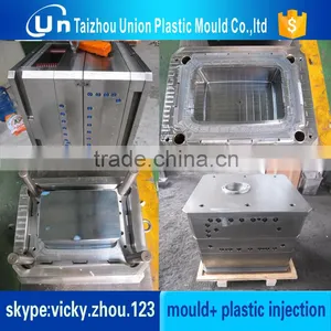 Higher Accuracyplastic Crate Injection Molding Machine thumbnail-2