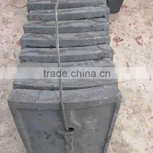 High Manganese Liner Plates for Rotary Kiln thumbnail-1