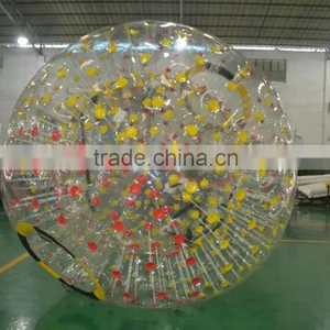 2015 PVC or TPU Factory Price Cheap Football Inflatable Body Zorb Ball thumbnail-2