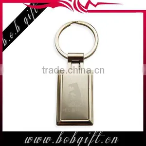 Metal Blank Insert Key Chain/ Zinc Alloy Brush Keychain thumbnail-1