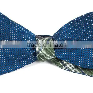 2016 OEM Custom Made Double Sided Pre-tie Fashion Pattern Bow Ties for Boys thumbnail-1