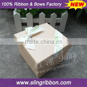 2016 New Design Custom Cotton Ribbon Bow Tie Packaging Box thumbnail-1