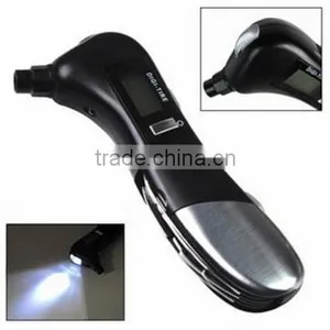 Multi-Function Auto Emergency Tool / Digital Tire Gauge / Tyre Pressure Gauge thumbnail-1