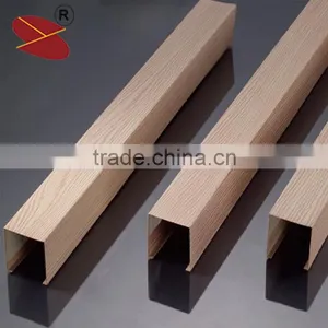 Exhibition Building Materials Aluminum Perforted U-Tube Ceiling thumbnail-1