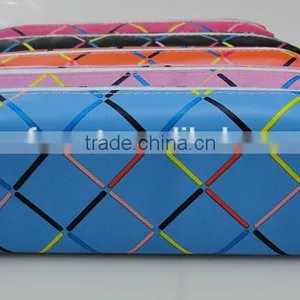 Cheap Promotional pu Leather Kids Pencil Case Stationery Pouch thumbnail-2