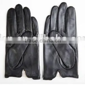 Black Leather Wholesale Gloves Fashion Ladies Wholesale Gloves thumbnail-5