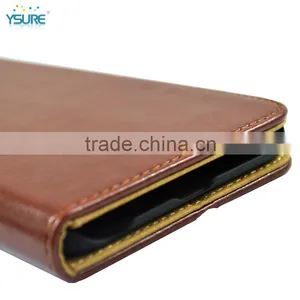 2015 New Design High Grade PU Leather Vintage Case For Wiko Birdy 4G With Magnet Close up thumbnail-5