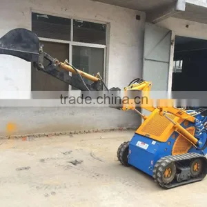 Multiple Function Mini Skid Steer Loader With Mini Excavator thumbnail-1