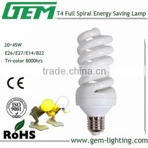 DEN-30 European Standard 30W Full Spiral Tri-phosphor Bulb thumbnail-1