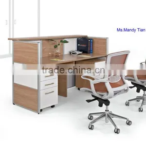 2014 the Most Poplar Office Reception Table Desigend With Three Drawer F-601 thumbnail-1