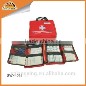 150pcs Professional Red Bag Kit First Aid Kit thumbnail-1