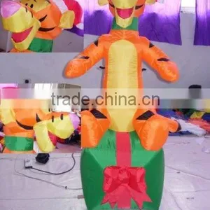 Inflatable Toys Tiger With Gift Box thumbnail-1