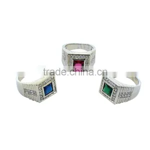 Men Ring Silver 925 Men Ring Rhodium Platting thumbnail-4