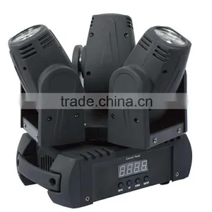 LED RGBW Three Head Light/ Beam Moving Head Light/ Washer Factory Price thumbnail-2