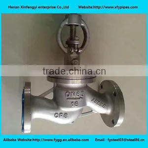 Astm A216 API Flange Globe Valve thumbnail-1