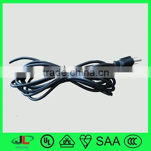 Stripped Female End Type and NEMA Male End Type 3 Pin Plug With Round Cable thumbnail-2