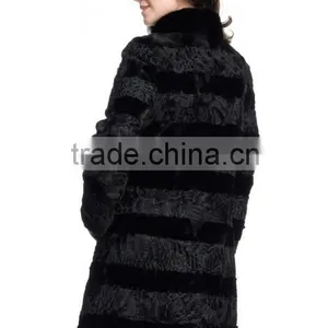 2015 Wholesale Genuine Sheep Fur Coat/new Style Sheep Fur Coat for Women thumbnail-4