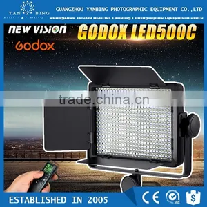 Full Function Godox 500C LED 3300K-5600K Studio Video Shooting Led Light + Remote For Camera Camcorder thumbnail-1