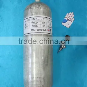 Fully Wrapped Carbon Fiber Aluminum Lined Scba Cylinder thumbnail-1
