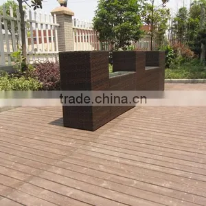 Chic Large Flower Pot Set Rattan Square Flower Vase For Sale thumbnail-4