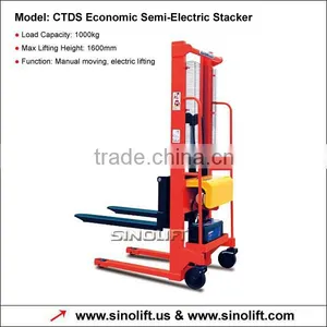 Sinolift-Semi Electric Stacker With Low Price thumbnail-1