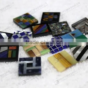 Wholesale Gemstone Mosaic for Cufflinks,stone for Clothes Buttons thumbnail-6
