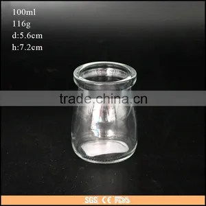 100ml 150ml Mini Glass Pudding Jar thumbnail-1