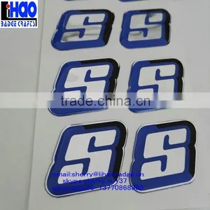 2016 OEM Transparent Soft Epoxy Resin Label Sticker thumbnail-2