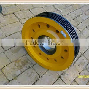 Elevator Parts Traction Sheave 455*5*10 for Traction Machine thumbnail-1