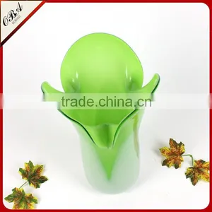 Modern Creative Cabbage Shape Handmade Vase Glass Vase for Desktop Decoration thumbnail-5