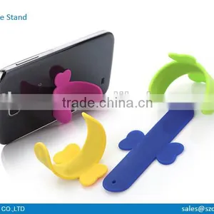 Promotional Silicone Phone Stand/silicone Slap Mobile Stand/silicone Band Stand thumbnail-1