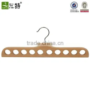 10 Scarves Organizer Wooden Scarf Holder thumbnail-3