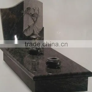 Russian Style Black Gravestone HT-S-MB140 thumbnail-1