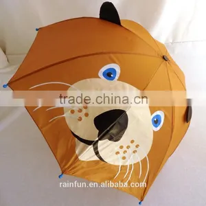 Lion Safety Cartoon Umbrella Children Umbrella thumbnail-1
