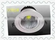 High Brightness 5 W Aluminum+glass Optical LensesCOB LED Downlight thumbnail-1