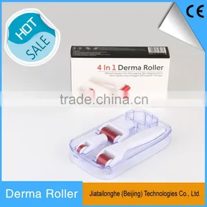 Stainless Micro Needle Therapy Derma Roller Kits Skin Care Beauty 4 in 1 Derma Roller thumbnail-6