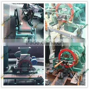 Screw Press Stick Shape Bbq Charcoal Powder Briquette Machine Seller thumbnail-5