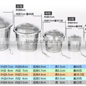 YS Factory Premium Stainless Steel Loose Leaf Tea Infuser thumbnail-2