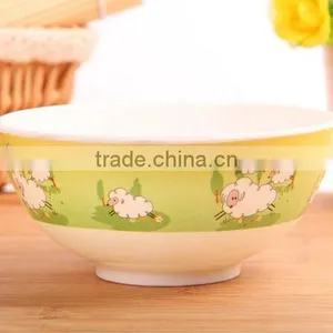 Colorful Plastic Bowl for Children thumbnail-1