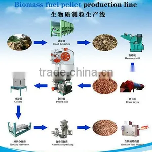 EFB Pellet Production Line, Biomass Fuel Pellet Production Line With High Capacity thumbnail-3