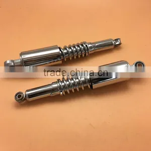 One Pair Chrome Rear Shock Fork HD ST50 ST70 CF50 CF70 SS50 SS65 Mini Bikes thumbnail-1
