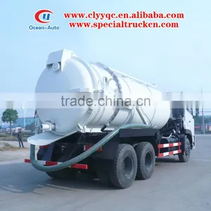 20m3 Dongfeng Kinland Vacuum Sewage Suction Truck of Competitive Price for Sale thumbnail-3