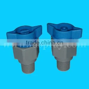 1/8",1/4",3/8",BSPT PP or Plastic Hollow Full Solid Cone Jet Nozzles thumbnail-1