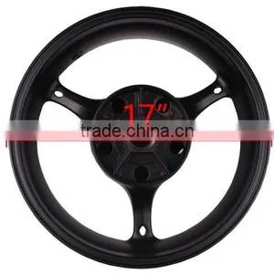 Black Rear Wheel Rim For Suzuki GSXR1000 GSXR 1000 2005-2006 2007-2008 New thumbnail-1