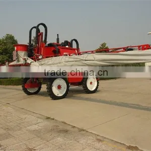 3 Meters High Clearance Liftable GPS Self Propelled Automatic Boom Sprayer With Tank 1000L 2000L and Air Conditioner Cabin thumbnail-4
