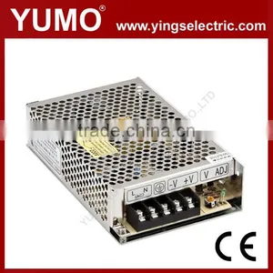 YUMO S-75 12/24/48V 75W Single Output High Efficiency Power Supply Switching Power Supply thumbnail-1