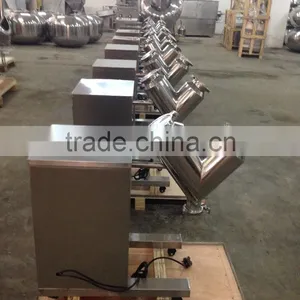 Widely Used Shanghai Stainless Steel Cumin Powder v Series Mixer thumbnail-5