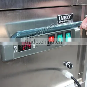 Compact Design Cake Display Fridge/Curved Glass Display Refrigerator/Counter Refrigerator Display Case thumbnail-3